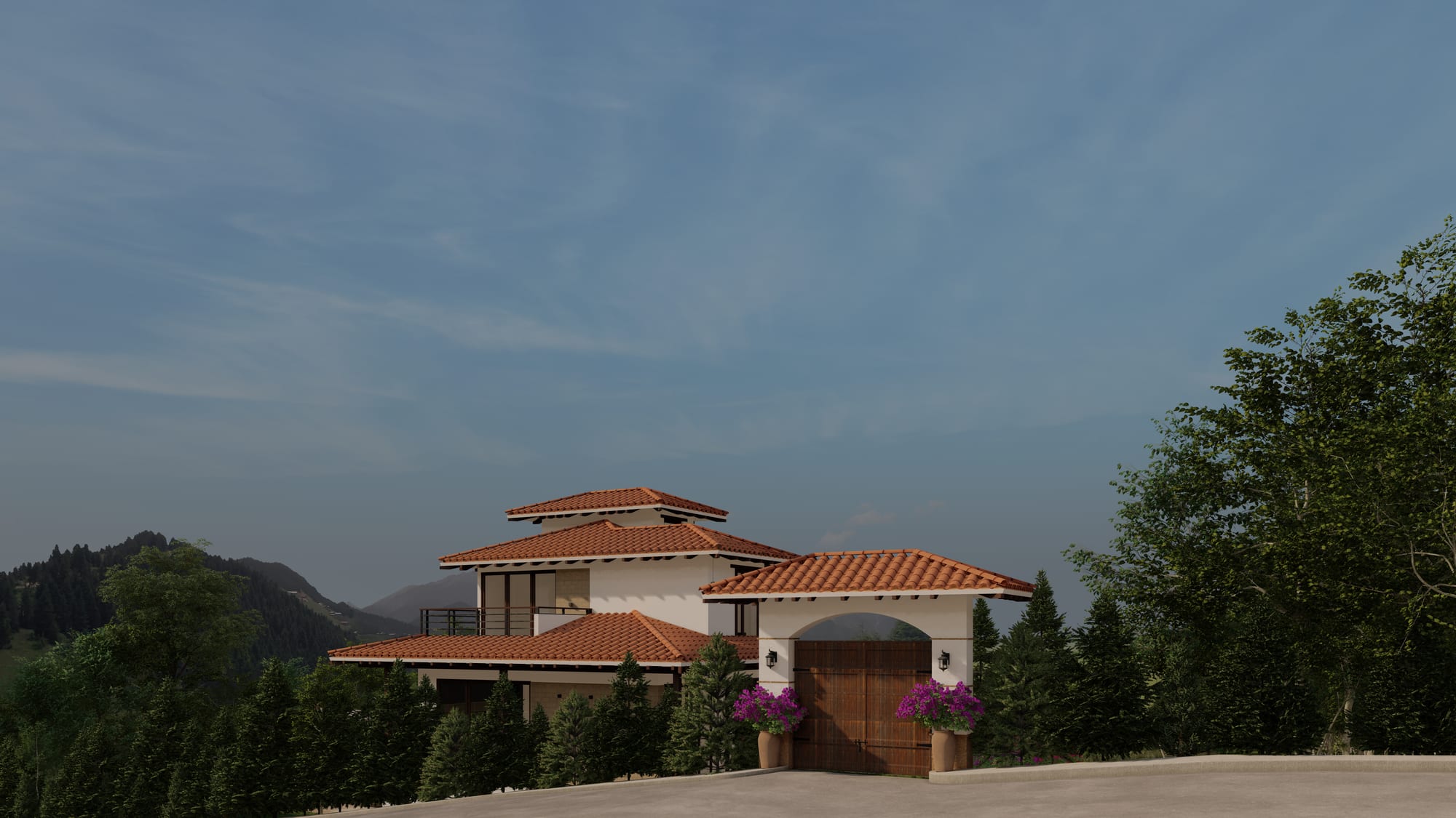 Casa Contemporánea I — render 5