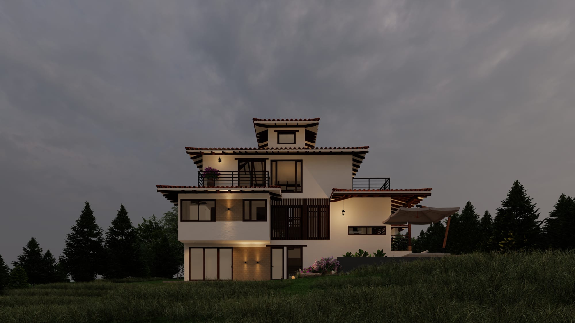 Casa Contemporánea I — render 7