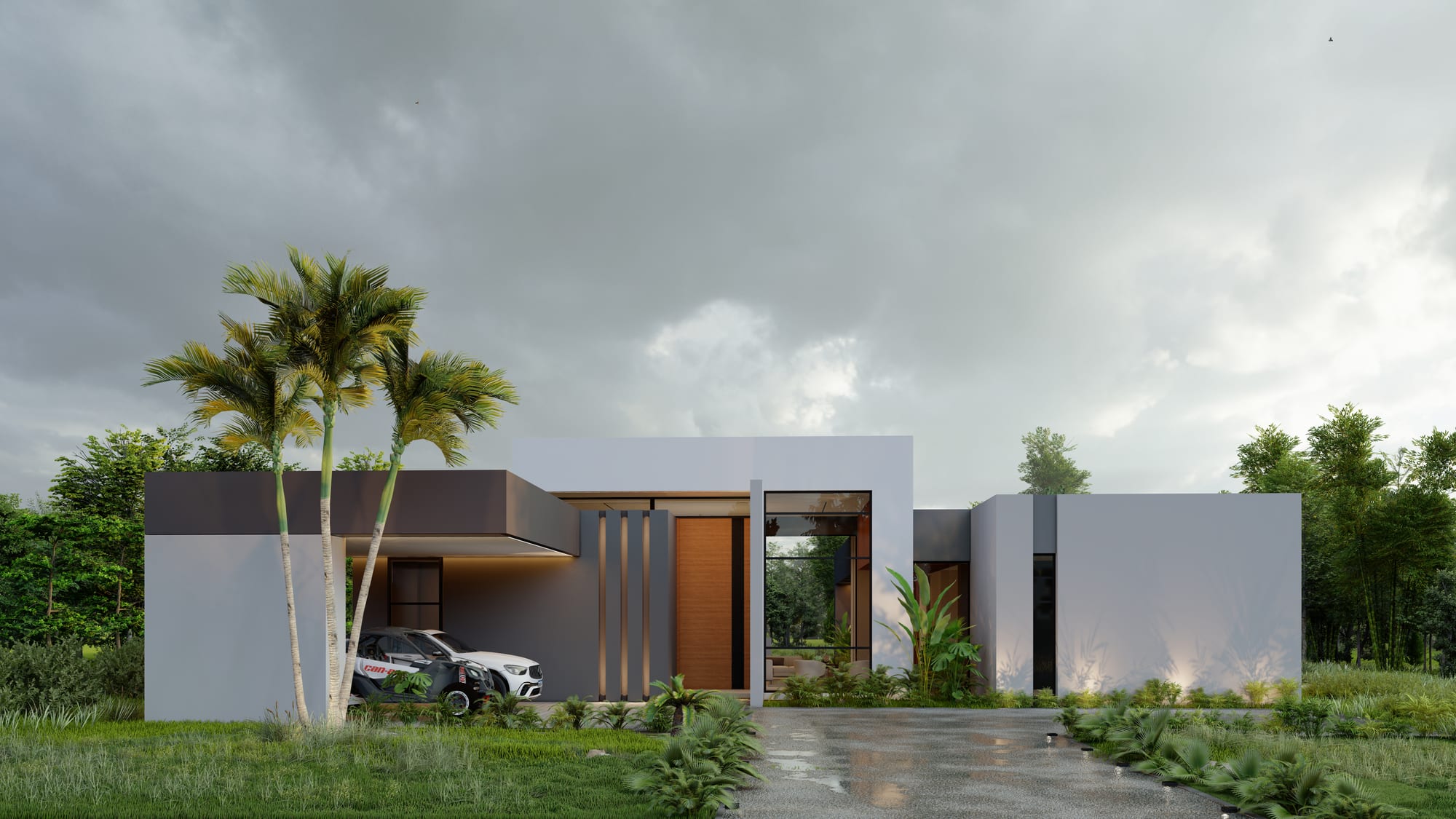 Casa Contemporánea II — render 10