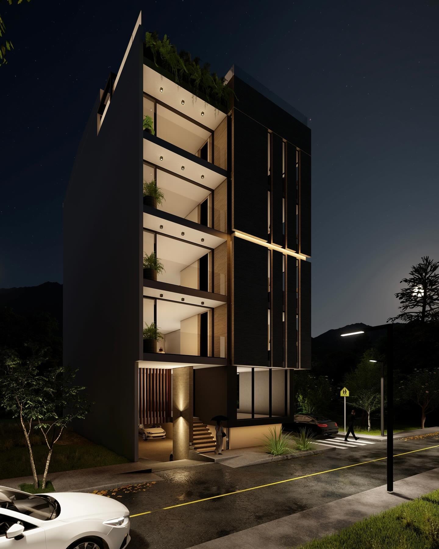 Edificio E-K — render 2