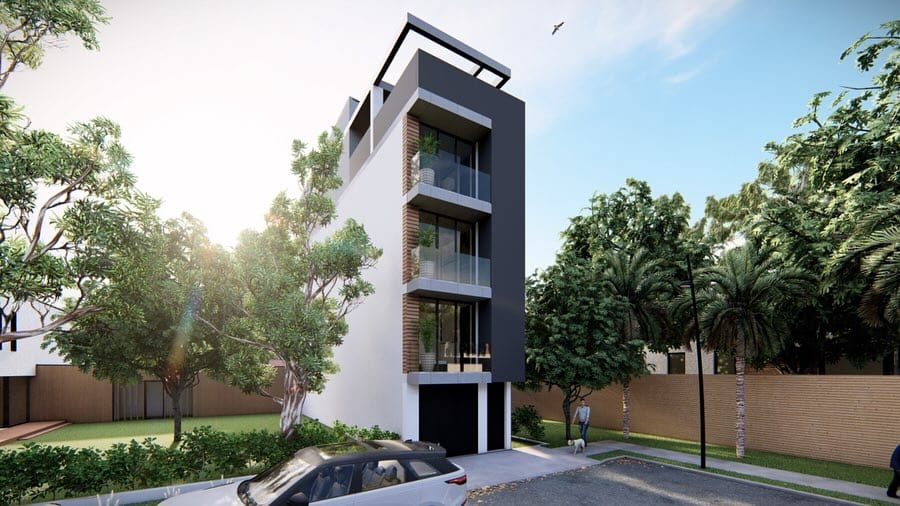 PL-Building-K — render 3